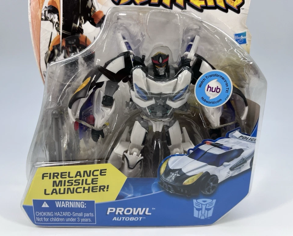 Transformers Prime Autobot Prowl Deluxe Beast Hunters - Hasbro 2013 MISB - Imagem 2 de 4