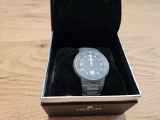 VINTAGE Junghans MEGA SOLAR Herren Funk-/Armbanduhr, neu, aus 2004, mit OVP