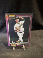 2026 Topps Series 1 - Jeffrey Springs #87 Pink Holo Foil - Oakland Athletics