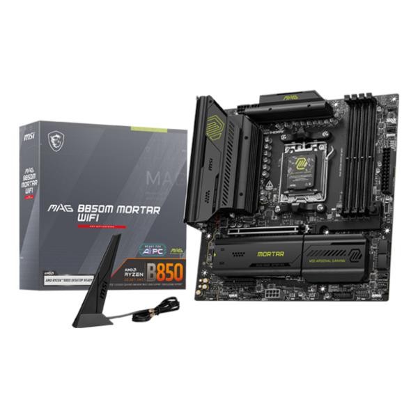 MSI MAG B850M MORTAR WIFI scheda madre AMD B850 Socket AM5 micro ATX (MSI AM5 MA - Immagine 14