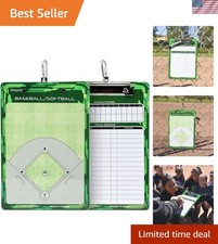Official Size Dry Erase Coach Clipboard - Ideal for Baseball  Softball Teams