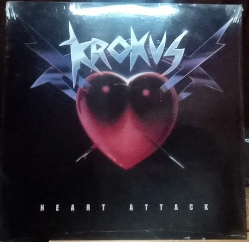 SEALED COPY Original KROKUS ‎"Heart Attack" 1988 MCA Records