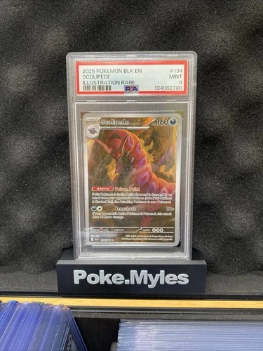 Scolipede 134/086 - Black Bolt - PSA 9
