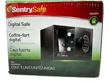 SentrySafe Small Safe with Digital Keypad Lock and Key X014E (OB)