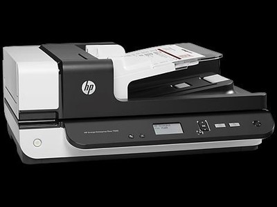 HP Scanjet Enterprise Flow 7500 Flatbed Scanner w Duplexer, (L2725B)