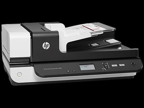 HP Scanjet Enterprise Flow 7500 Flatbed Scanner w Duplexer, (L2725B)