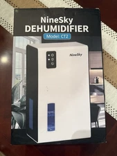 NEW NineSky Dehumidifier for Home, 95 OZ Water Tank, Model CT2  1000 Sq. Ft.
