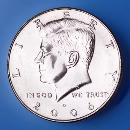 2006-D Clad Gem BU Kennedy Half Dollar Coin From OBR FAST SHIPPING