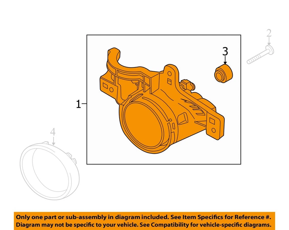 Conjunto de faros antiniebla delanteros derecho Porsche 981 Cayman 2014-2016 OEM Foto 3 de 4