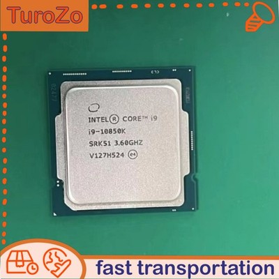 i9-10850k Intel core 10C/20T 5.2GHZ LGA1200 For Asus ROG Strix Z590-A Gaming