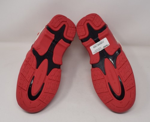 Raf Simons Cylon-21 Red Leather Mens Sneakers EU 45 NIB - Picture 4 of 6