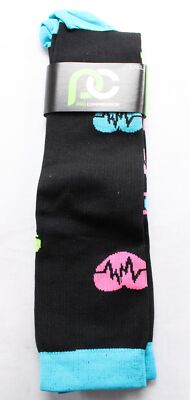 Pro Compression Unisex Marathon Knee-High Compression Socks DM3 Multi Size L/XL