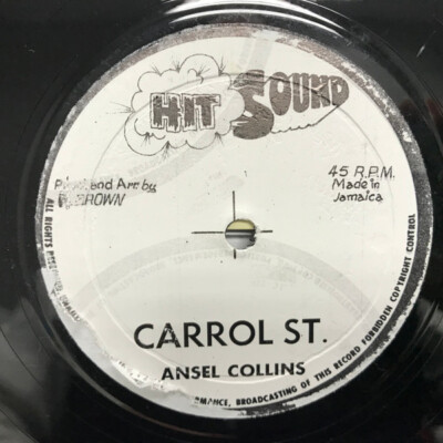 Ansel Collins / Al Campbell - Carrol St. / Don't Cry (12'') (Very Good Plus 