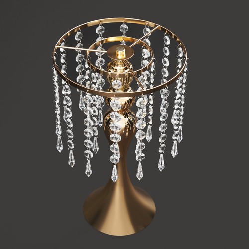 Soporte de flores de oro para centros de mesa de boda 10 piezas floreros de cristal - Imagen 16 de 21