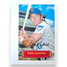 2022 Topps Heritage 1973 MLB Pin-Ups - Box Topper Ron Santo HOF Cubs Baseball