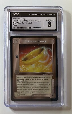 ミドルアースカードCCG 一つの指輪 1995 Middle-earth CCG The One Ring Limited MECCG CGC 8 *French* | eBay