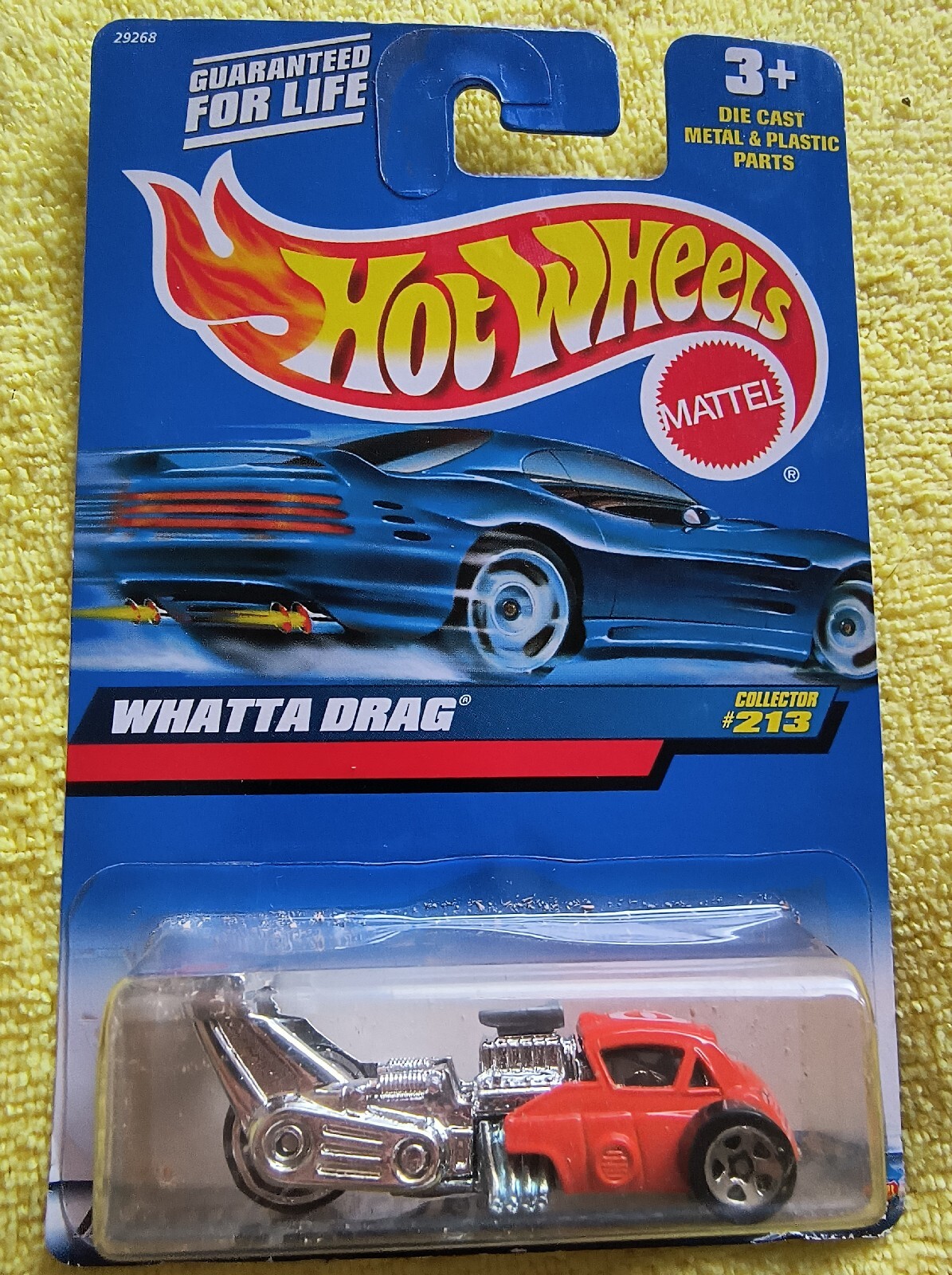 HOT WHEELS, 2000, WHATTA DRAG,#213 NIP 