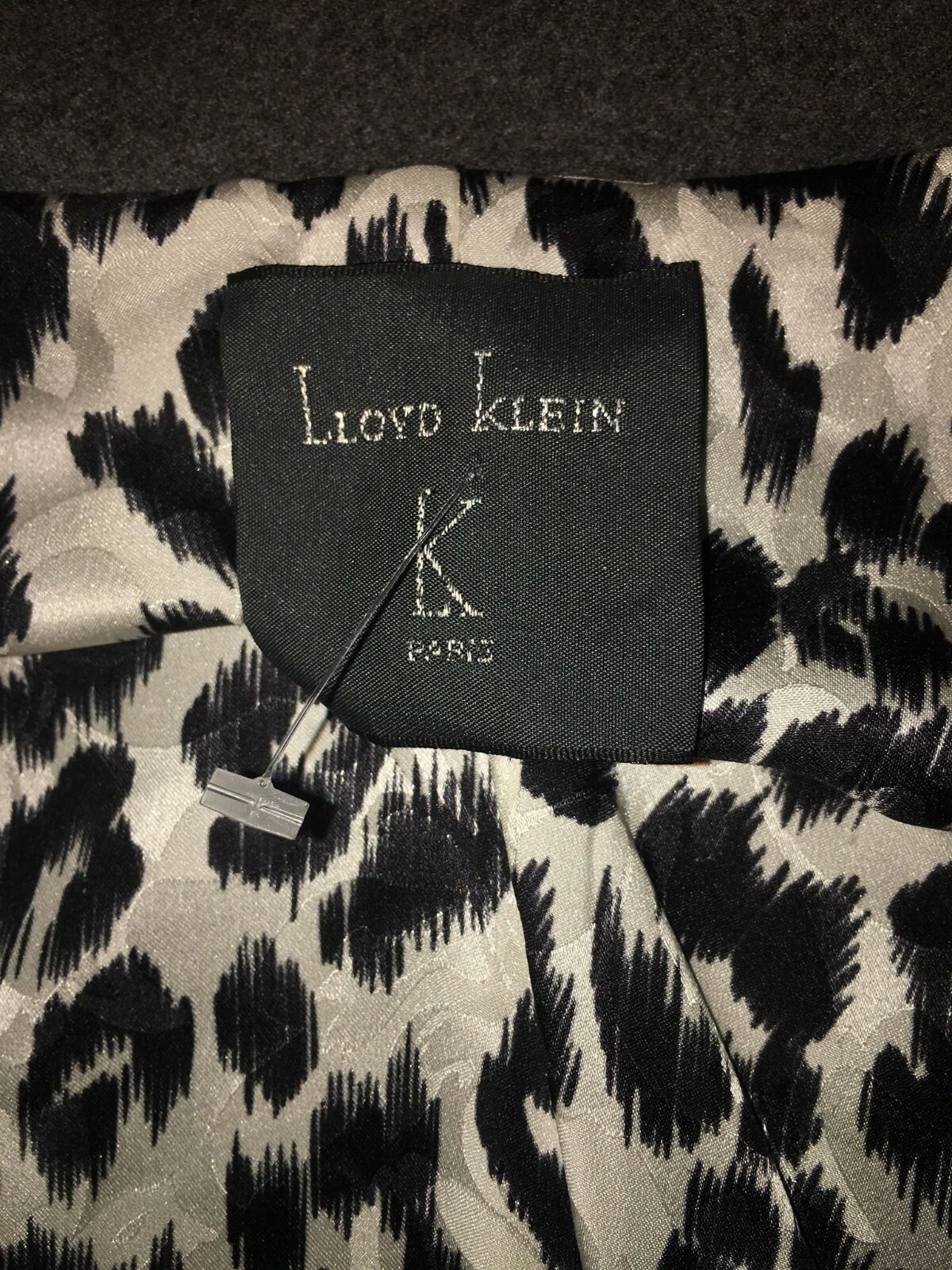 LLOYD KLEIN Paris SCULPTED RUNWAY JACKET COAT SIZE SMALL VERY CHIC AUTH. image 7