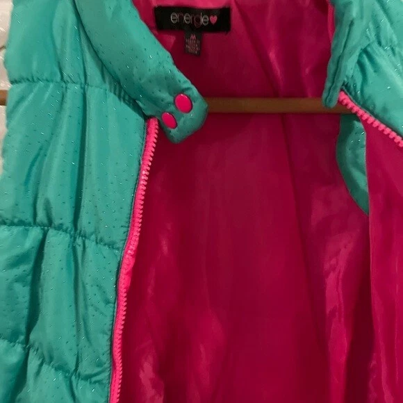 Energie Girls Vest, size Medium Sparkling Greenish - Изображение 2 из 4