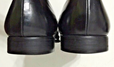 Bally Marcel Oxford Dress Shoes Wingtip Blind Brogue Black 