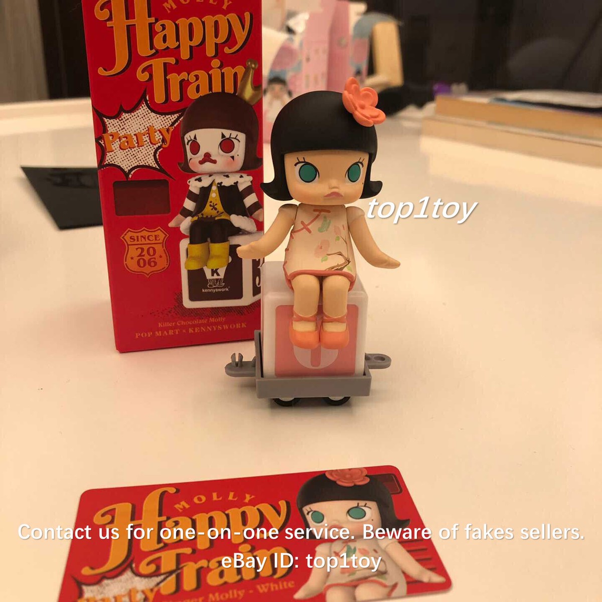 POP MART MOLLY MC MOLLY（White Stone) MOLLY Anniversary Statues Classical Retro 2 Series Secret MC