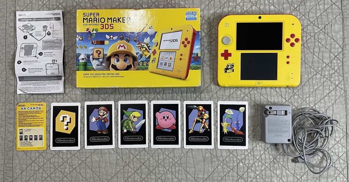 Nintendo 2DS Handheld Console Super Mario Maker Edition | eBay