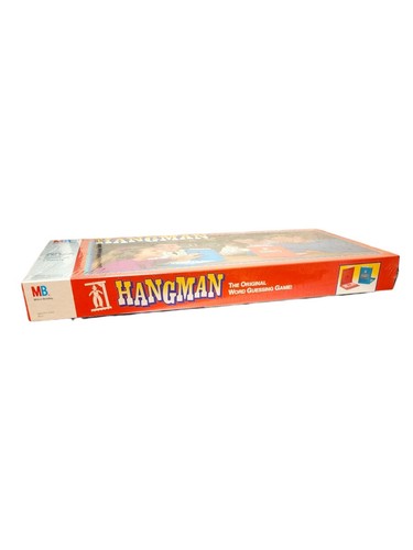 Vtg 1988 Board Game Hangman Milton Bradley BRAND NEW Factory Sealed - Picture 4 of 5