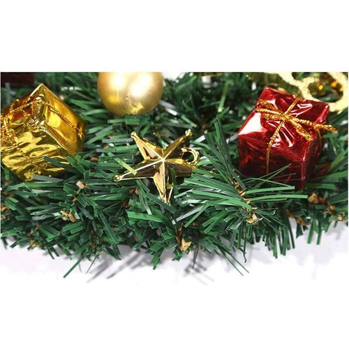 Decoration 2PCS Christmas Wreath Front Door Hanging Light AU 40CM Xmas Garland - Picture 10 of 12