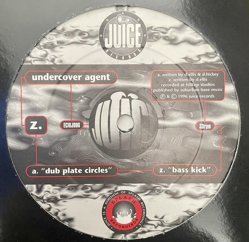 Undercover Agent - Dub Plate Circles - Bass Kick