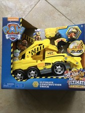 paw patrol ultimate construction truck