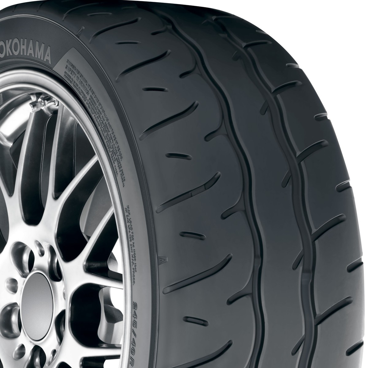 1 New Yokohama Advan Neova Ad09 - 225/40r18 Tires 2254018 225 40