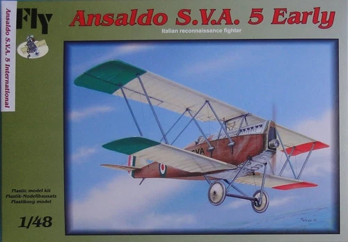 ANSALDO SVA-5 WW I FIGHTER (USAAC, POLISH, SPANISH & SOVIET AF)#48018 1/48 FLY