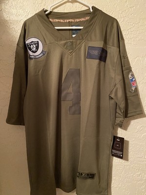 derek carr salute to service jersey