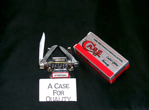 Case XX 6333 Knife Circa-1994 Rogers Jigged Handles 2-5/8" W/Packaging,Papers - Picture 10 of 12