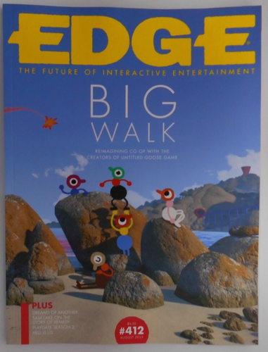 Edge magazine August 2025 Big Walk Reimagining co-op with creators of Goose Game - 第 1/1 張圖片
