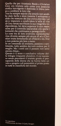 CINQUANTA SFUMATURE DI ROSSO di E.L. James - Foto 2 di 2