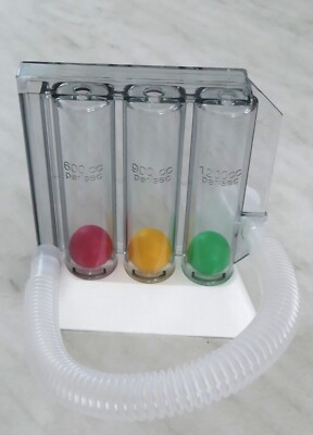 TriBall Atemtrainer Lungentrainer Respi-Pro TriFlow 600/900/1200 cc pro sec.