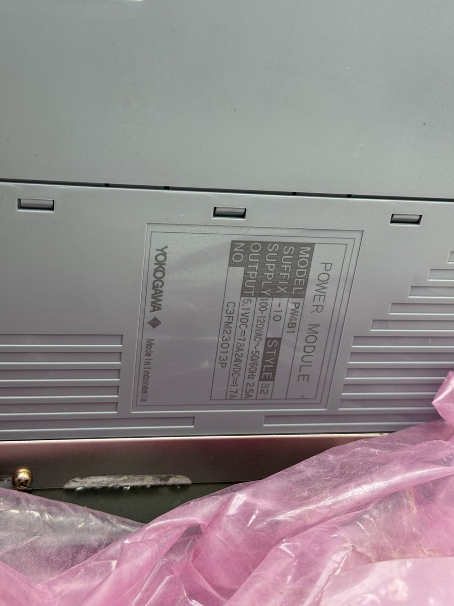 YOKOGAWA PW481-10 S2 POWER , SB401-10 S1 , ANB10D-410 | eBay