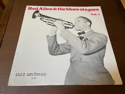 Red Allen & the Blues Singers Vol. 1~SEALED-NEW~Jazz Swing LP 30s 40s~FAST SHIP