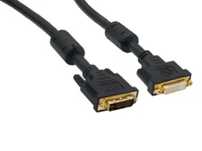 2m DVI-I Dual Link Digital / Analog Video Male to Female Cable