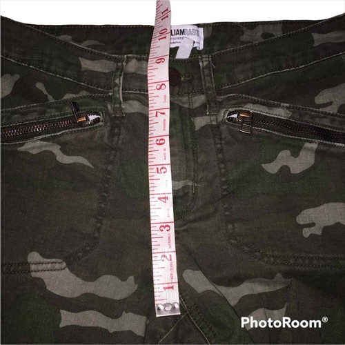William Rast Cargo Jane Skinny Camo Pants Size 26 Green Camouflage - Picture 11 of 12