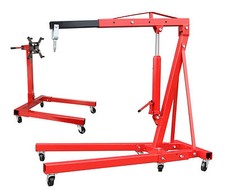 Motorheber 2000 KG klappbar Motorhalter Motorkran 2 t Motorkräne + Motorständer