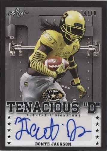 2015 Leaf U.S. Army All-American Bowl Donte Jackson #TD-DJ1