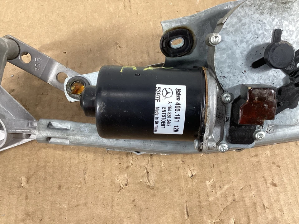 2008-2011 Mercedes-Benz GL450 Front Windshield Wiper Arm Linkage Wiper Motor OEM - Image 3 of 4