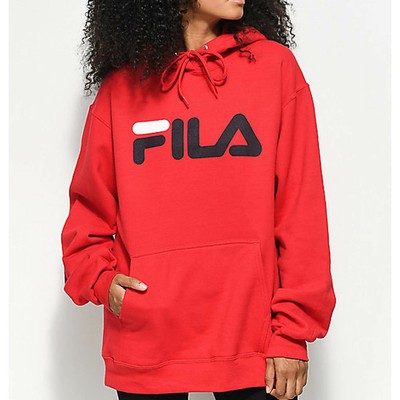 red and black nike hoodie