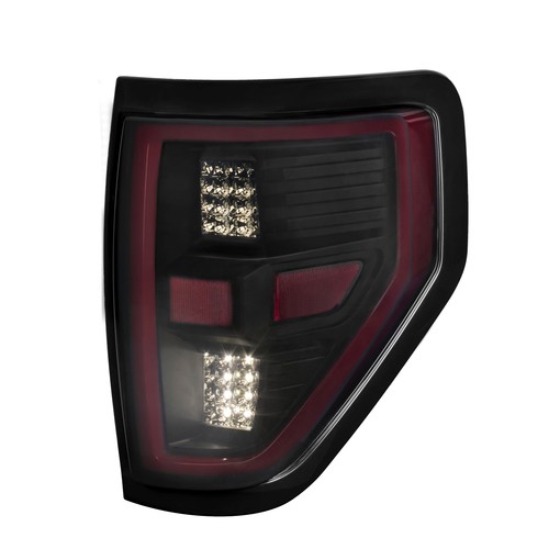 Par de luces traseras carcasa negra lente de humo para Ford F-150 2009-2014 tubo LED - Imagen 5 de 12