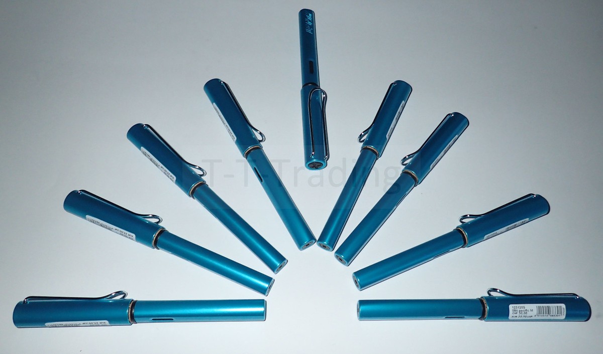 Lamy Al-star Pacific Füllhalter Blau – Sondermodell Mit F Feder & Blauer Tintenpatrone