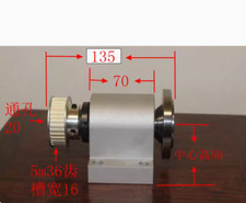80 100 Mandrino per Tornio Mandrino ad Alta Velocità, Gruppo Testa Tornio con Flangia