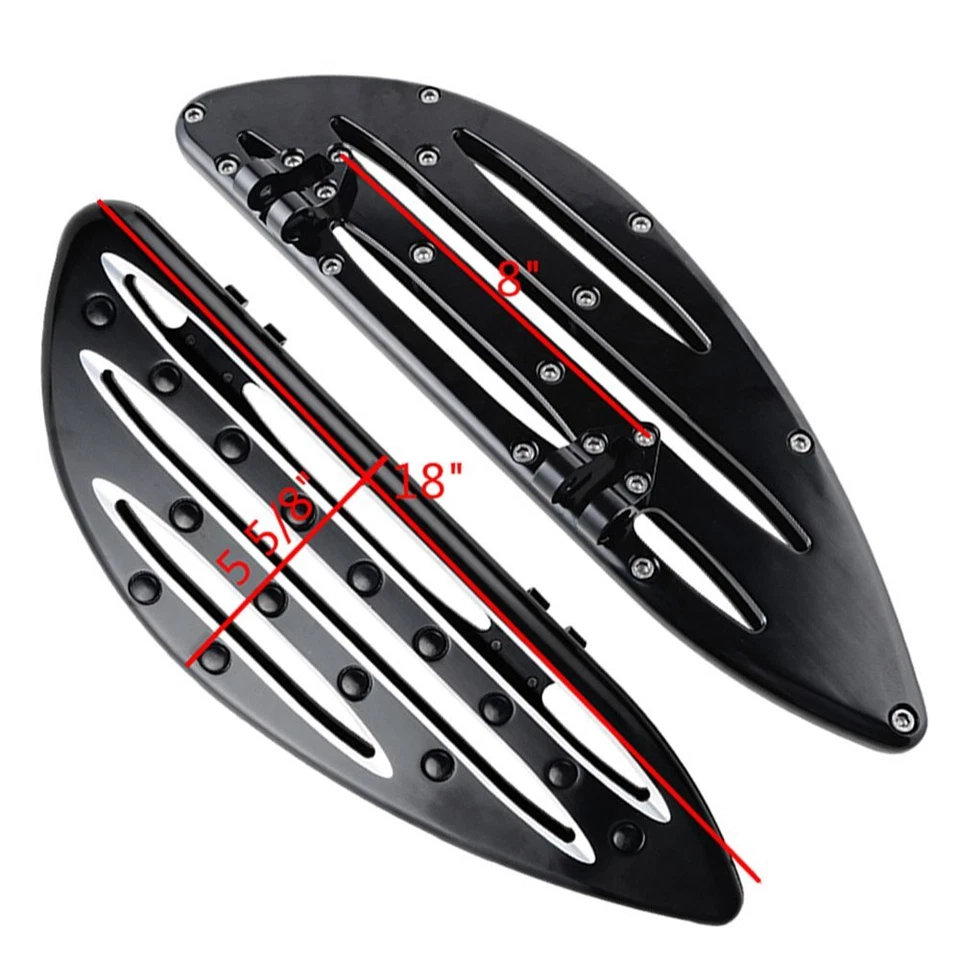 Kit de estriberas para conductor y pasajero para Harley Electra Glide Foto 2 de 4