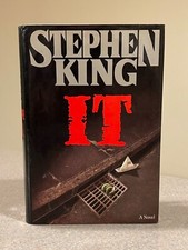 IT by Stephen King (TRUE First Edition 1st Printing Viking Hardcover $22.95 DJ)